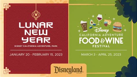 Lunar New Year and Food & Wine Festival Return in 2023 to Disney ...