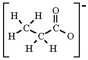 Propanoate Ion Formula & Structure