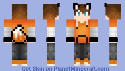 Fox Boy Minecraft Skin