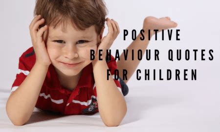 Positive Behaviour Quotes for Children - Mummy and Child