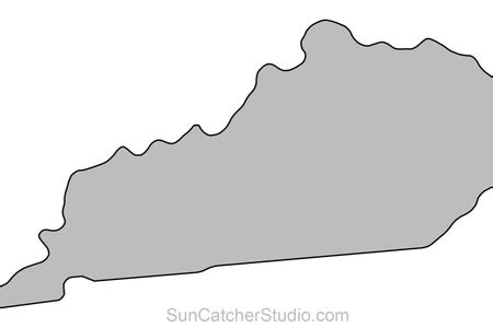 Kentucky Outline Vector at Vectorified.com | Collection of Kentucky ...