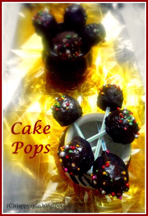 Cake Lollipops or Cake pops - Recipe Junction