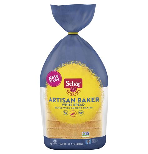 Schar Gluten Free Artisan Baker White Bread Loaf, 14.1oz - Healthy Sandwich Ready - Walmart.com