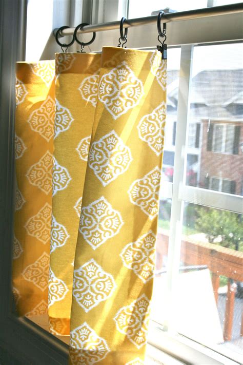 Pinspiration Monday: No sew cafe curtains | Cafe curtains, Diy curtains, Bathroom window curtains