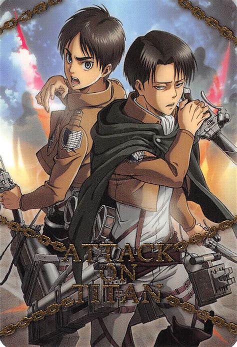 Shingeki No Kyojin Levi Eren Poster | lupon.gov.ph