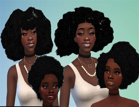 16+ Ebonix Sims 4 Hair | LuluSolell