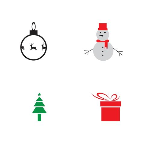 Christmas logo vector 5894471 Vector Art at Vecteezy