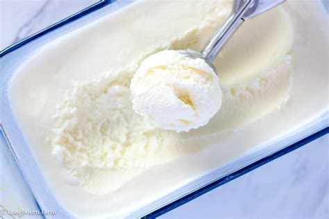 Homemade Vanilla Ice Cream Recipe • Longbourn Farm