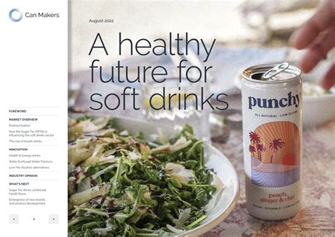 A healthy future for soft drinks | Can Makers