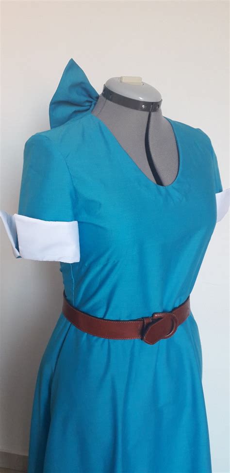 Anastasia Blue Boat Dress Cosplay Costume - Etsy