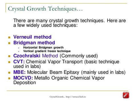 Crystal Growth