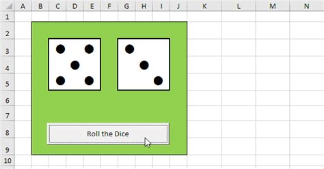 Roll the Dice in Excel - Step by Step Tutorial