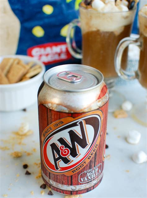 S'mores A&W Root Beer Floats - A Cedar Spoon