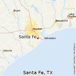 Santa Fe Texas Map - Shina Dorolisa