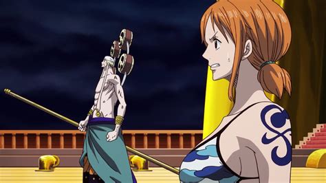 Nami and Enel - Episode of Skypiea by Berg-anime on DeviantArt