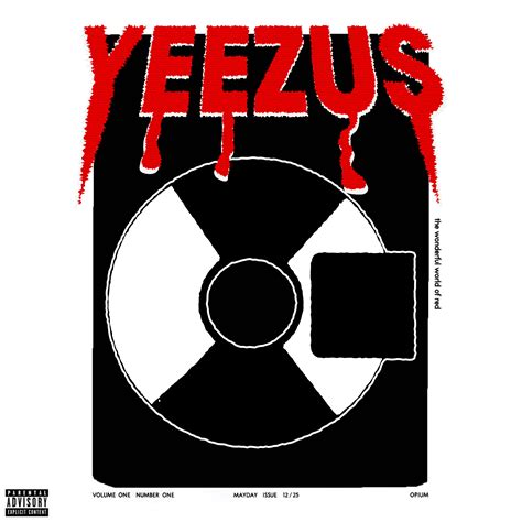 I made the Yeezus album cover in the style of Whole Lotta Red! : r/Kanye