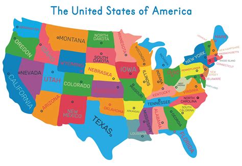 United States Of America Printable