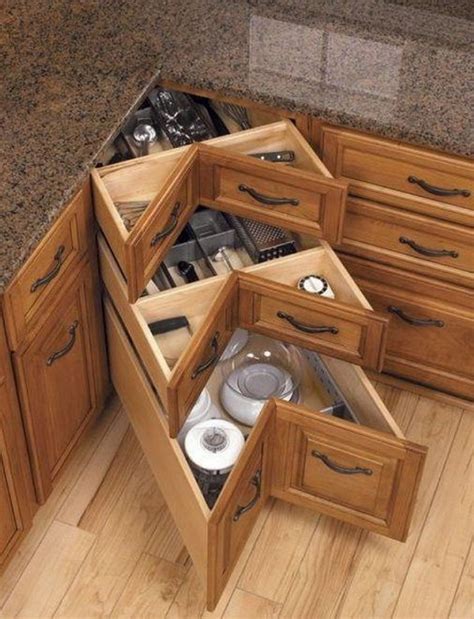 Kitchen Corner Cabinet Storage Ideas 2017