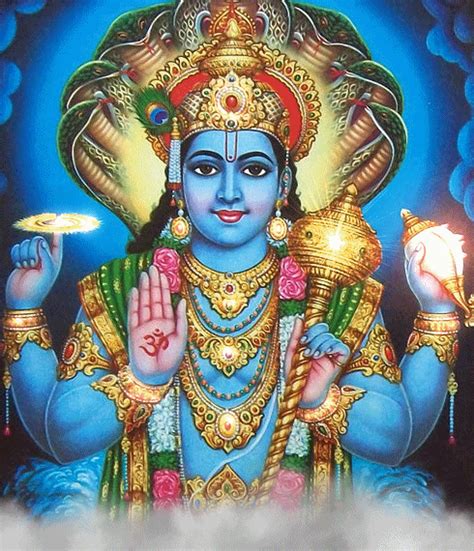 HINDUISM: Vishnu Paramatma - OM VISHNU DEV NAMAH