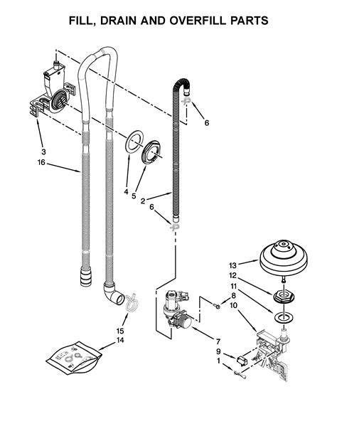 Kitchenaid Superba Dishwasher Parts Diagram | Wow Blog