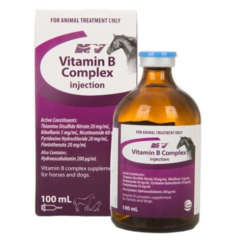 Buy Vitamin B Complex Injection 100mL Online | Kihorse Med