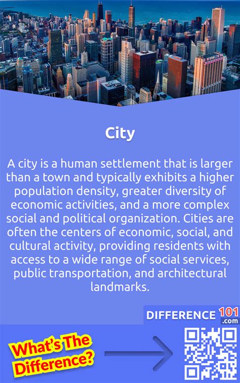 Town vs. City: 7 Key Differences, Pros & Cons, Similarities | Difference 101