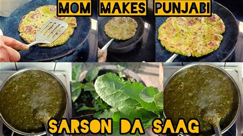 MOM-Made Easy SARSON ka Saag Recipe in PRESSURE COOKER (ENGLISH recipe ...