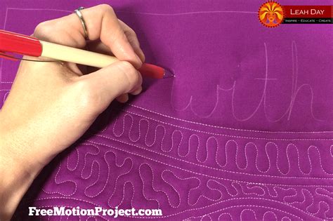 The Free Motion Quilting Project: Three Easy Longarm Quilting Designs