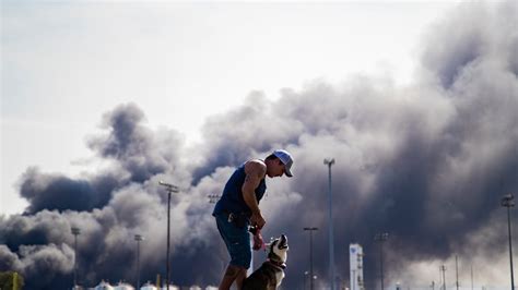 Chemical Plant Explosion Near Houston Blackens Skies, Injures One