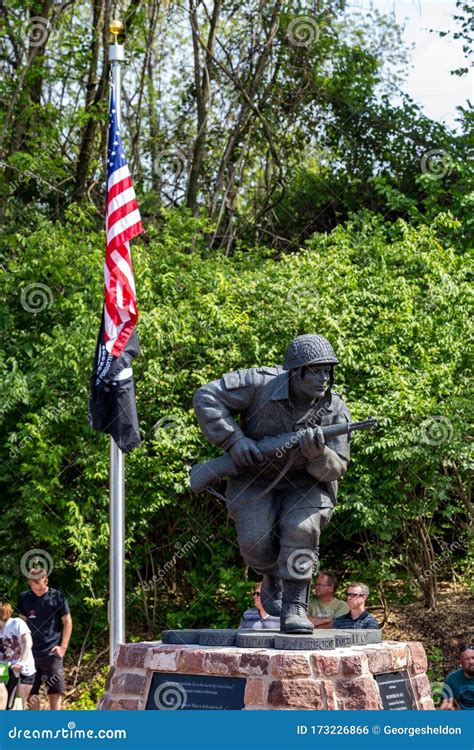 Major Richard Winters Statue Unveiled Editorial Photo | CartoonDealer ...