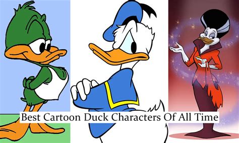 Duck Cartoon Characters