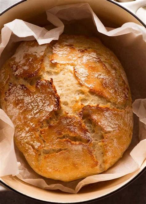 World's Easiest Yeast Bread recipe - Artisan, NO KNEAD crusty bread | Yemek Tarifi | Yemek ...