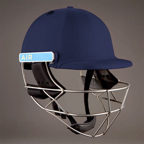 Shrey Master Class Air Titanium Cricket Helmet - Batting Equipment - Navy