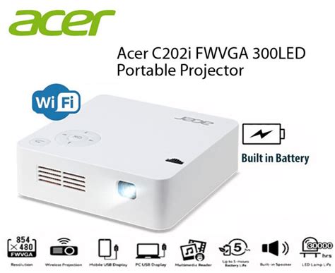 Acer C202i DLP Ultra Light Projector | Lazada PH