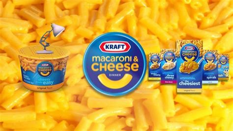 408-Kraft Macaroni & Cheese Spoof Pixar Lamp Luxo Jr Logo | Macaroni cheese, Easy cheesy, Flavors