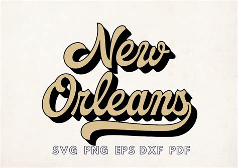 Retro New Orleans Svg New Orleans Png New Orleans Patch - Etsy