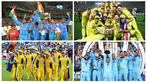 ICC World Cup Winners 2023: Check ODI Cricket World Cup Winners Year ...