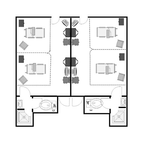 Healthcare Facility Plan - Patient Room