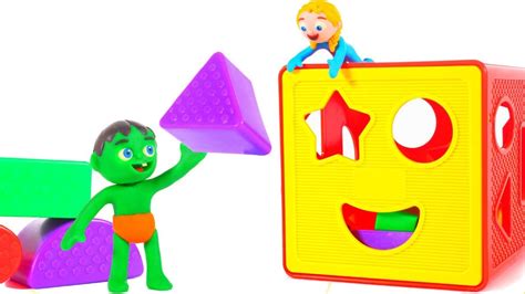 Kids Learning Shapes Cartoons For Kids - YouTube