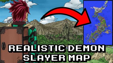 Can I Make a REALISTIC Demon Slayer Map in Minecraft? - YouTube