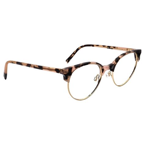 Warby Parker Eyeglasses Carey 1286 Pink Tortoise/Gold Round Frame 49[]20 140 For Sale at 1stDibs