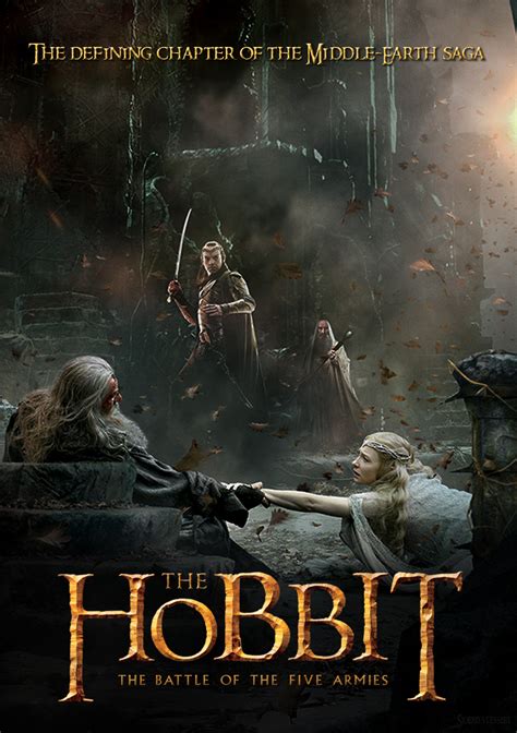 The Hobbit the battle of five armies™ poster - The Hobbit Fan Art ...