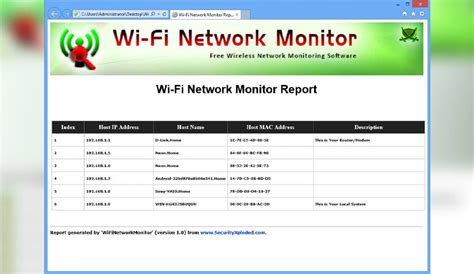 WiFi Network Monitor Download (Latest 2024) - FileCR