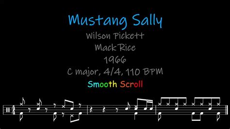 Mustang Sally, Chords, Lyrics and Timing - YouTube