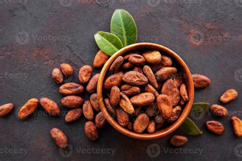 Raw cocoa beans 4469710 Stock Photo at Vecteezy