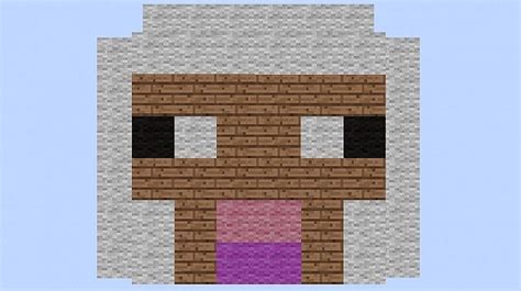 Sheep Face Minecraft Map