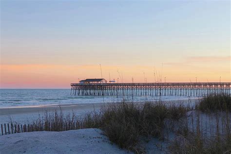 Garden City Beach Pier Photograph by Jenny Hanna - Pixels