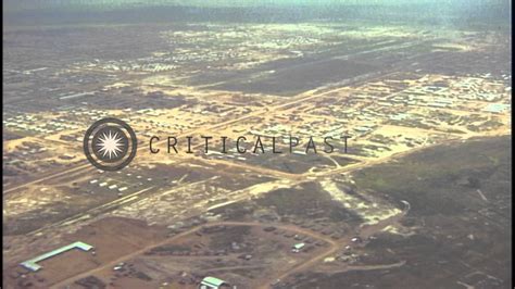 Aerial view of Bien Hoa Air Base in South Vietnam. HD Stock Footage | Vietnam war photos, Bien ...