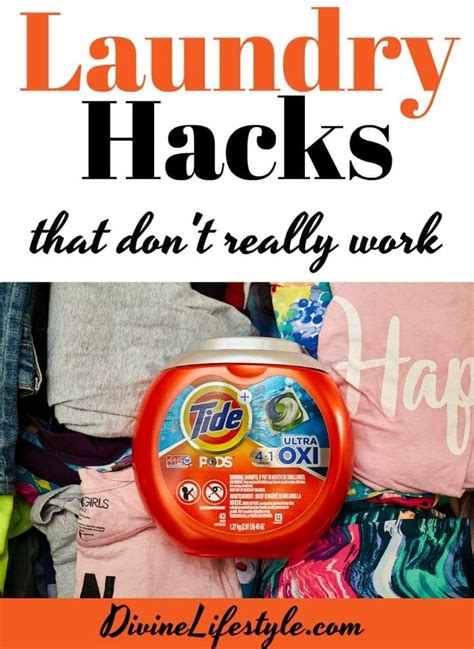 Laundry Hacks That Don’t Really Work Tide Detergent