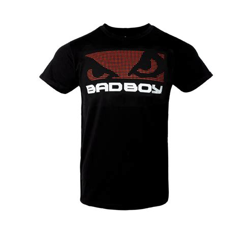 Bad Boy Textured Logo T Shirt Black | Minotaur Fight Store - Boxing ...